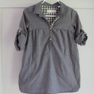 Zara Baby Gray Shirtdress